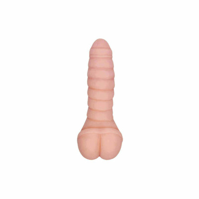 Foto 5 do produto Crazy Bull Stronger Man - Masturbador em Cyberskin Multifunção que Pode ser Usado como Capa Peniana e Bullet com Vibração Única - 21 x 5 cm