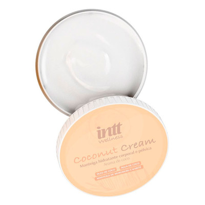 Foto 2 do produto Creme Hidratante Corporal e Pélvica com Aroma de Coco - Intt Wellness Coconut Cream | 90g