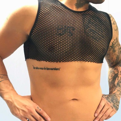 Cropped em Arrastão - SD Clothing | Tamanho Único