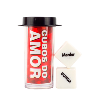 Jogo Cubos do Amor com 2 Dados Eróticos - Diversão Ao Cubo