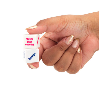 Jogo Cubos do Amor Light com 2 Dados Eróticos - Diversão Ao Cubo