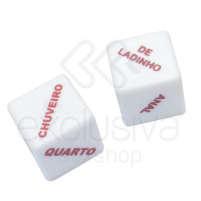 Cubos do Amor Hot - Dados Eróticos - 2 Unidades