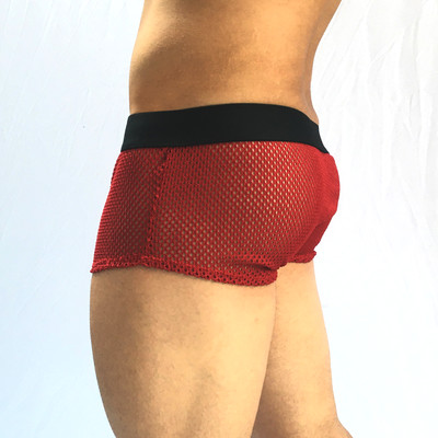 Foto 2 do produto Cueca Box Sex Arrastão com Detalhe de Suplex - SD Clothing | Tamanho Único | Disponível em 2 Cores