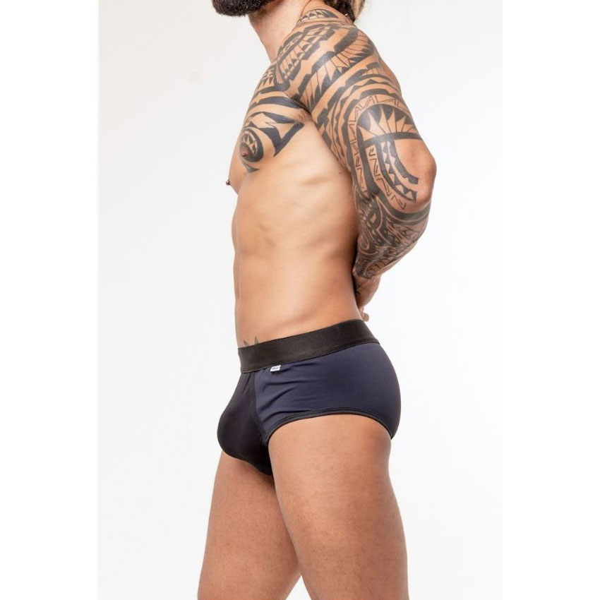 Cueca Boxer com Enchimento para Aumento de Volume em Forma de Penis com Escroto - Steves Designer | Disponível em 3 Tamanhos - 2