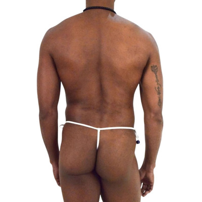 Cueca Fio Dental Cortininha 2 - Steves Designer SD Flutua | Tamanho Único