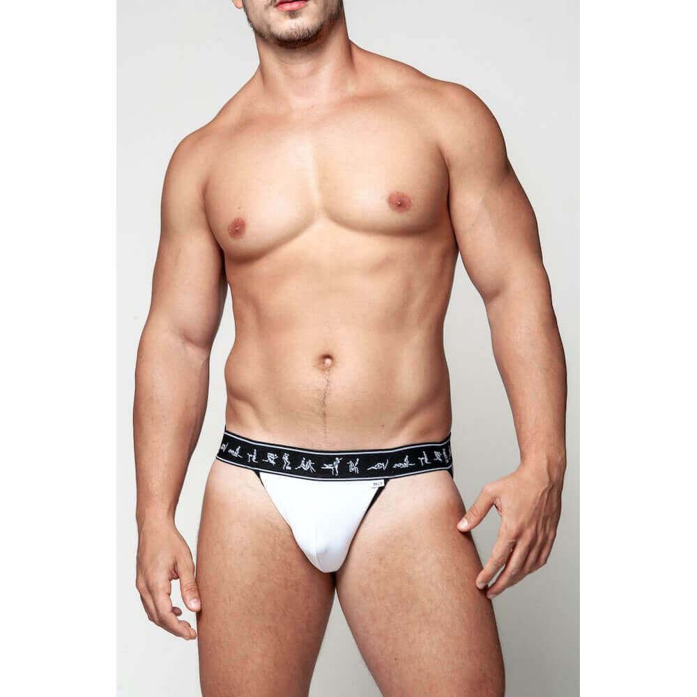 Cueca Jock Strap Tapa Sexo Kama Sutra em Suplex - Steves Designer | Tamanho Único | Disponível em 2 Cores - 2