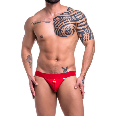 Foto 1 do produto Cueca JockStrap com Bolso e Pingente Personalizado - Steves Designer  | Disponível em 3 Cores