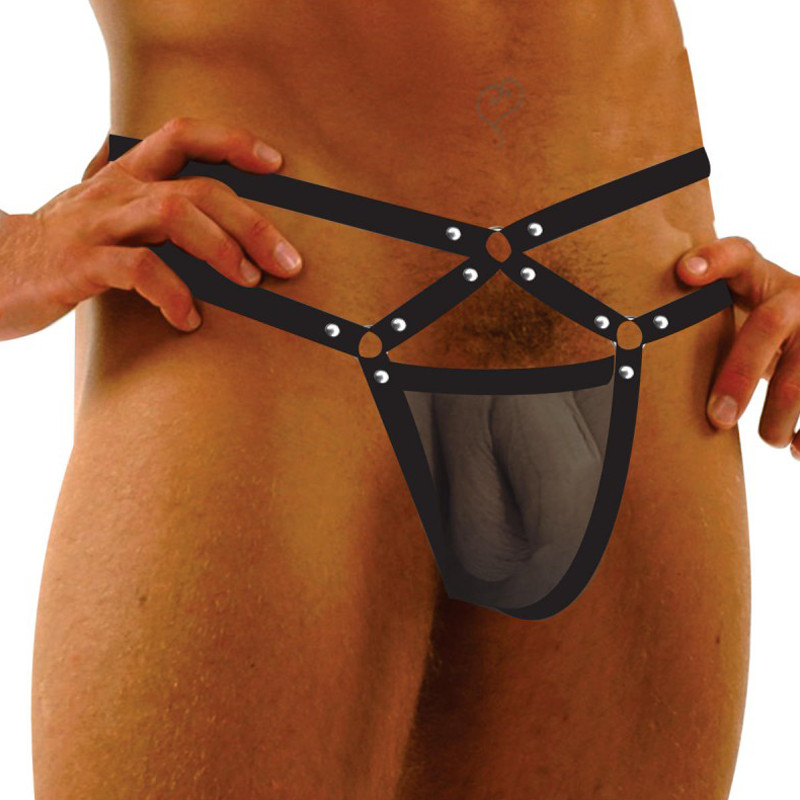 Cueca JockStrap em Malha Estrutural Ousada - InNamorata Ruthless | Tamanho Único | Disponível em 3 Cores - 5
