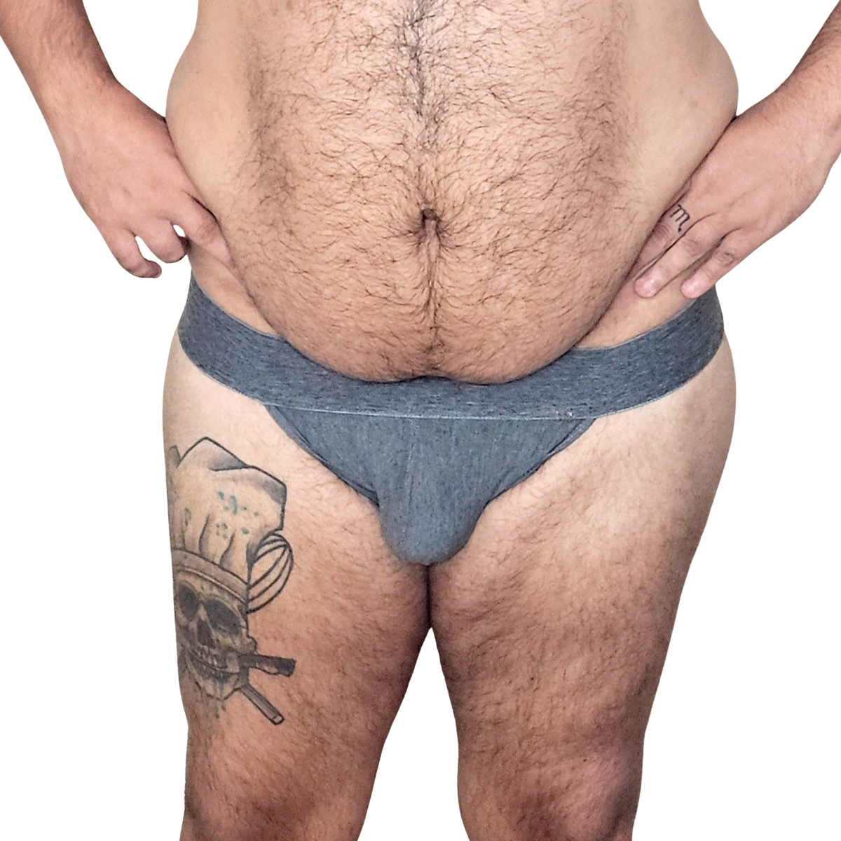Cueca Jockstrap em Malha com Cós Elástico - Exclusiva Lingerie | Tamanho Plus Size | Disponível em 4 Cores - 7