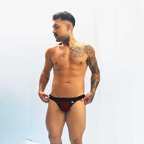 Cueca JockStrap em Suplex Bicolor com Cós Elástico - SD Clothing | Tamanho Único | Disponível em 2 Cores - 3