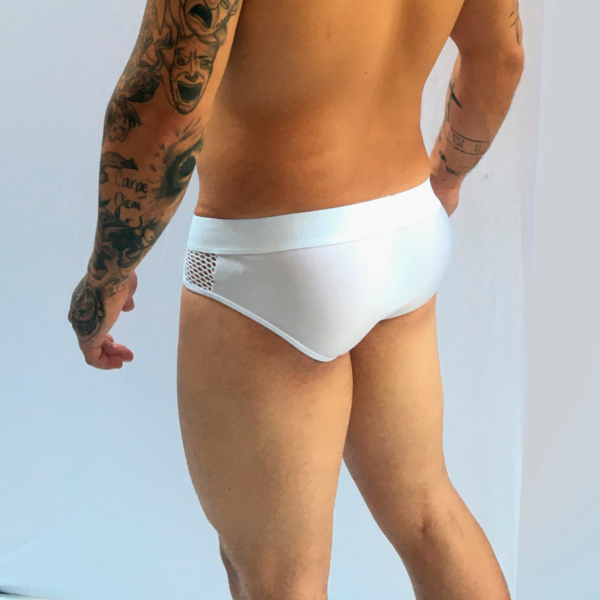 Cueca Sex Arrastão com Detalhe de Suplex - SD Clothing | Tamanho Único - 2