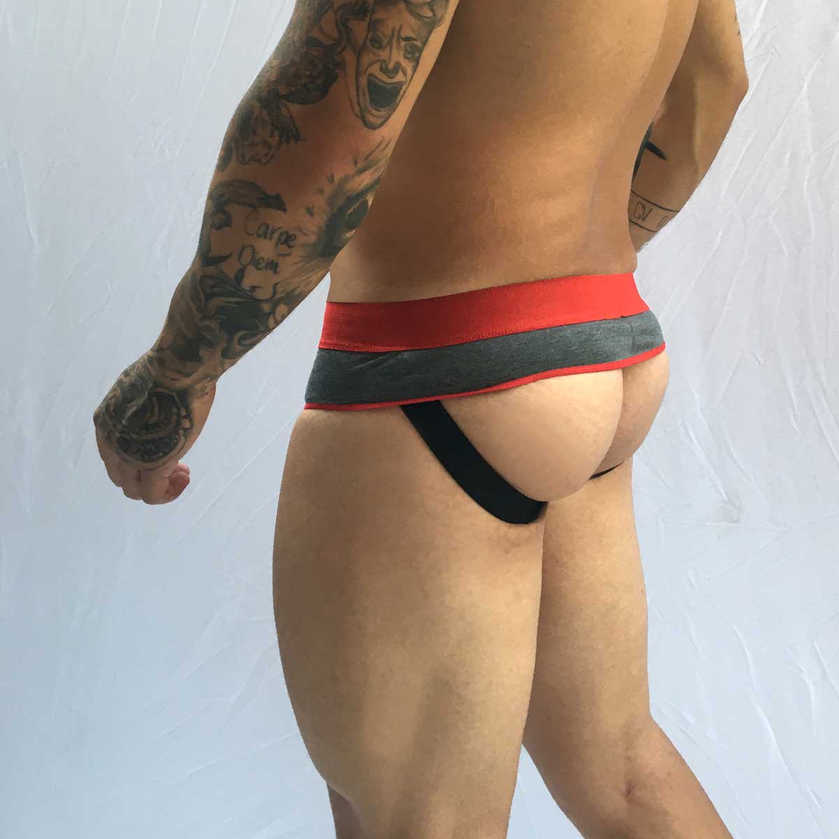 Cueca Sex Strap Masculina em Viscolycra com Cós Elástico e Abertura Traseira - SD Clothing | Tamanho Único - 2