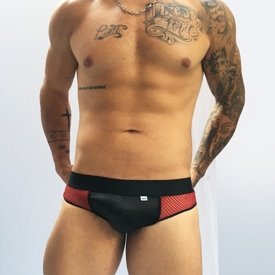 Foto 1 do produto Cueca Sex Suplex com Detalhe de Arrastão - SD Clothing | Tamanho Único