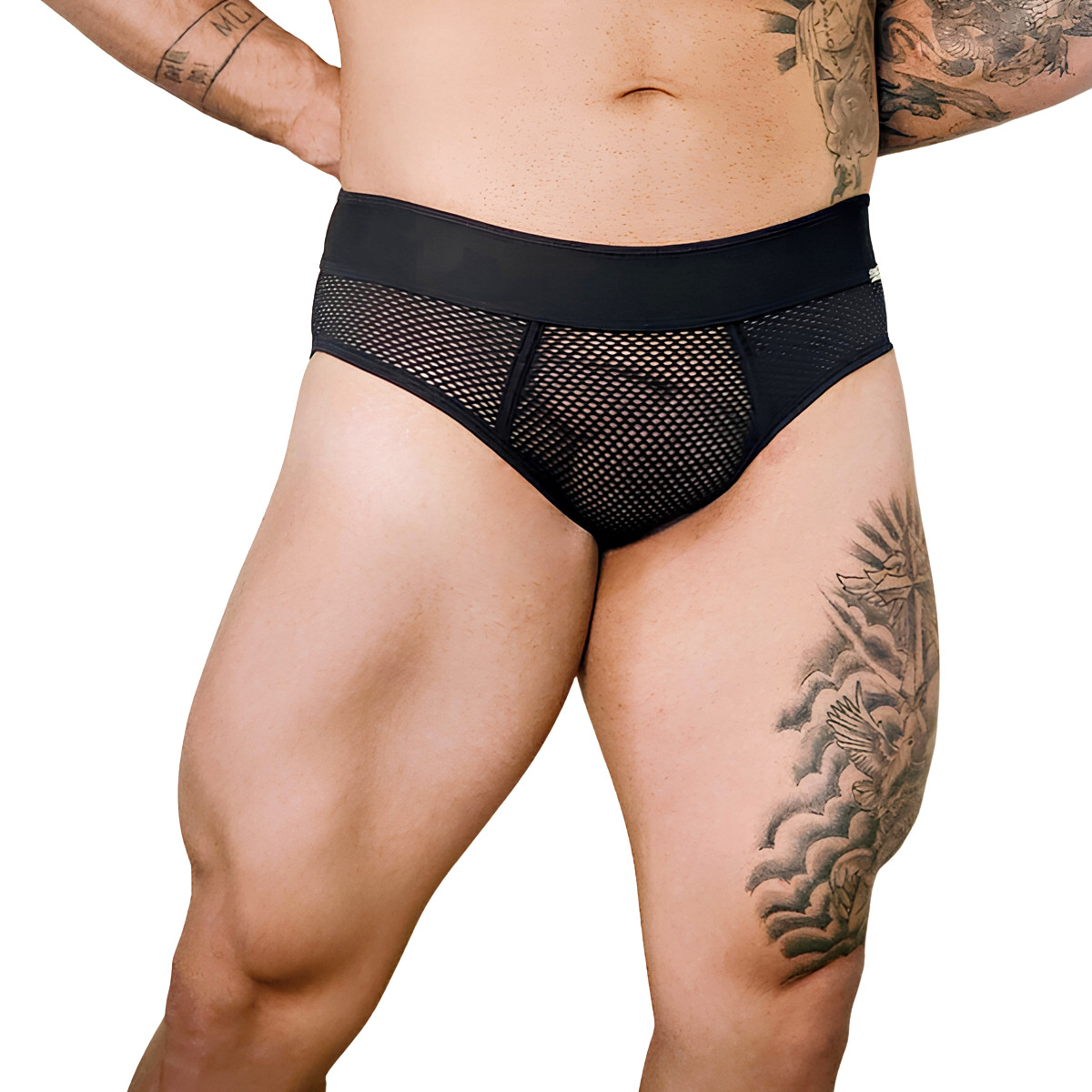 Cueca Slip em Arrastão - Exclusiva Lingerie | Tamanho Único | Disponível em 2 Cores - 3