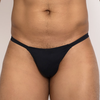 Foto 5 do produto Cueca Tanga em Malha com Forro de Algodão - Exclusiva Lingerie | Disponível em 4 Tamanhos e 3 Cores