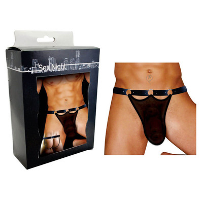 Cueca Tanga em Tule Transparente com 3 Aros - InNamorata Sex Night | Tamanho Único