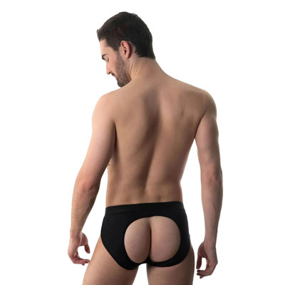 Cueca Vincent em Microfibra com Abertura - Amor e Sedução | Disponível em 3 Cores e 4 Tamanhos