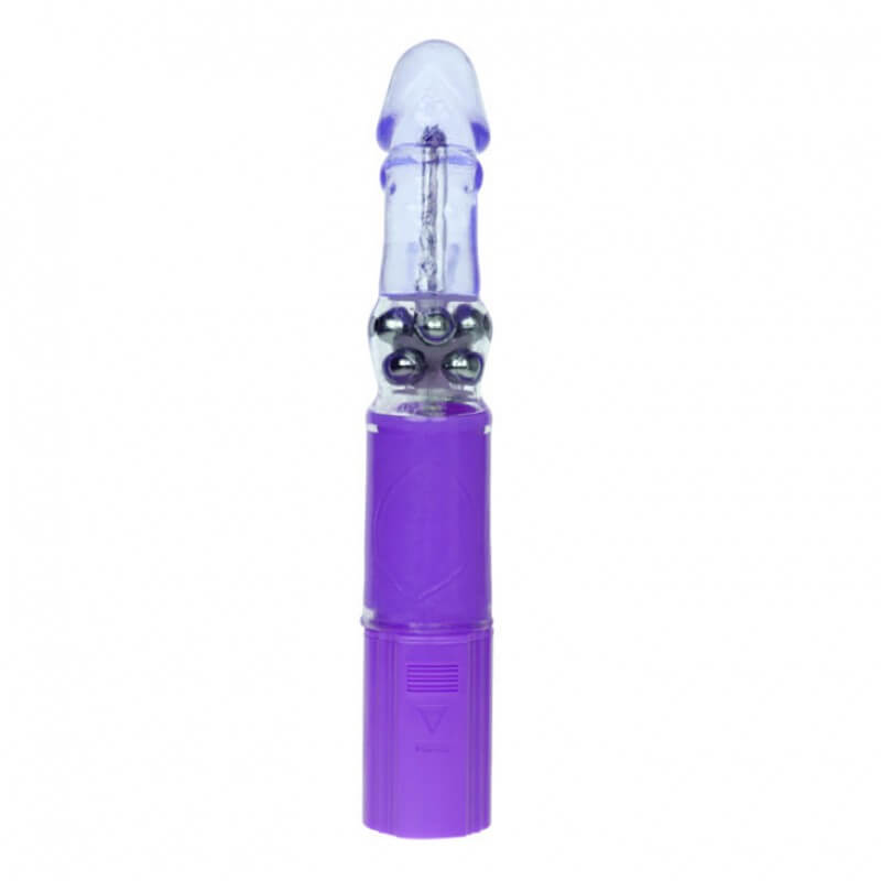 Cute Baby - Vibrador Rotativo com Vibro Multivelocidade, Estimulador Clitoriano em Forma de Coelho - 24 x 3,5 cm - 2