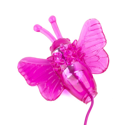 Foto 2 do produto Bullet em Forma de Borboleta com Controle Remoto com Fio e 12 Modos de Vibração - Cute Secret