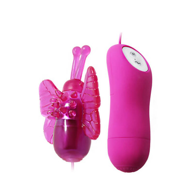 Bullet em Forma de Borboleta com Controle Remoto com Fio e 12 Modos de Vibração - Cute Secret