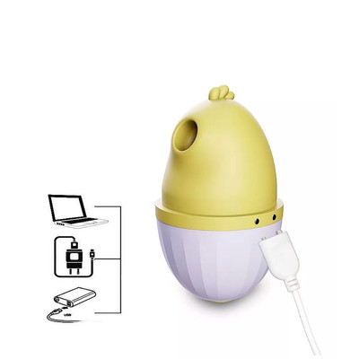 Foto 6 do produto Estimulador de Clitóris com 7 Modos de Sucção e Carregamento via USB Magnético - Cutie Baby Soft Sucking | 7,5 x 4,3 cm