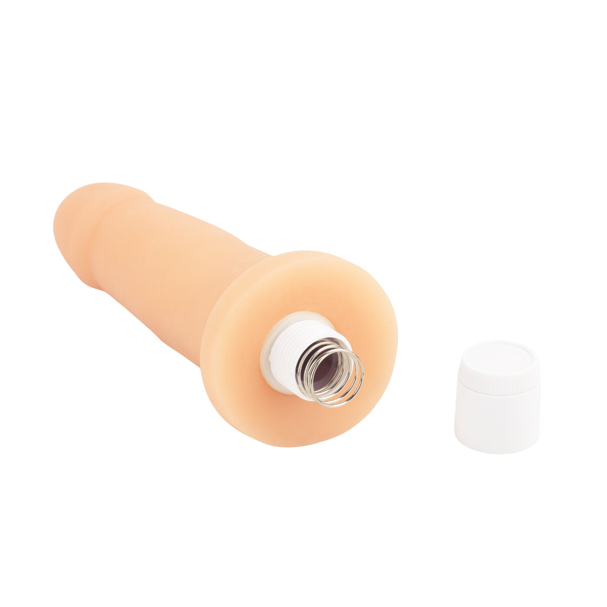 Prótese Peniana Realística com Glande Definida, Veias Salientes e Vibro Multivelocidade - Cyber Dildo R2 | 16,5 x 4,9 cm - 3