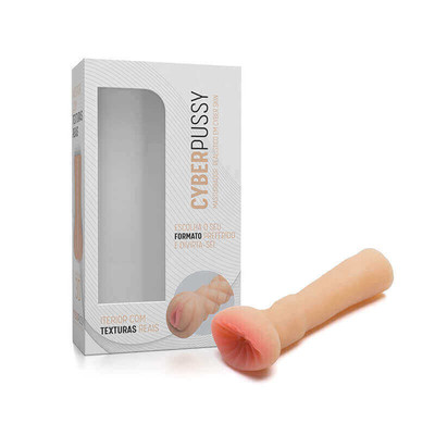 Cyber Pussy Edith - Masturbador Masculino em Forma de Ânus - 17,5 x 6,4  cm