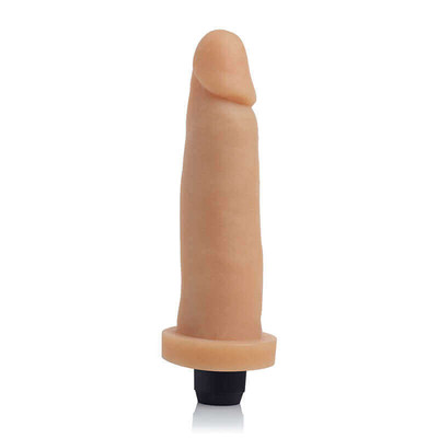 Foto 4 do produto Cyberdildo - Pênis Realístico em Cyberskin com Vibrador e Resistente à Água - 16 x 4 cm