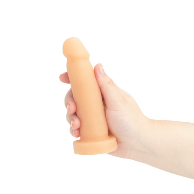 Prótese Peniana Realística com Vértebras Articuláveis e Glande Definida - Adão & Eva CyberDildo | 13,7 x 3,9 cm