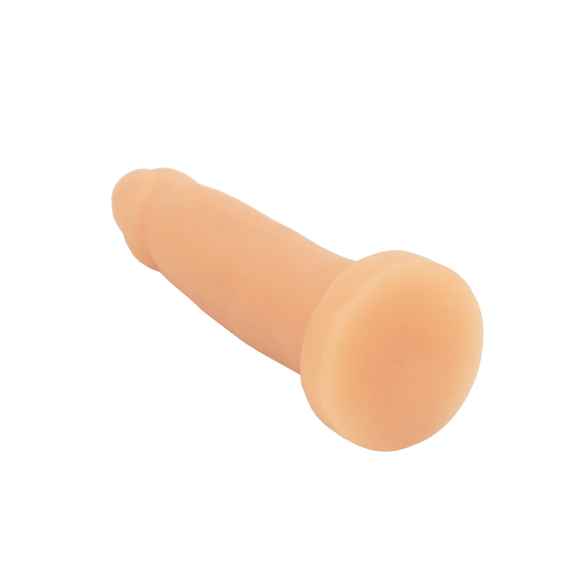 Prótese Peniana Realística com Vértebras Articuláveis e Glande Definida - Adão & Eva CyberDildo | 13,7 x 3,9 cm - 3