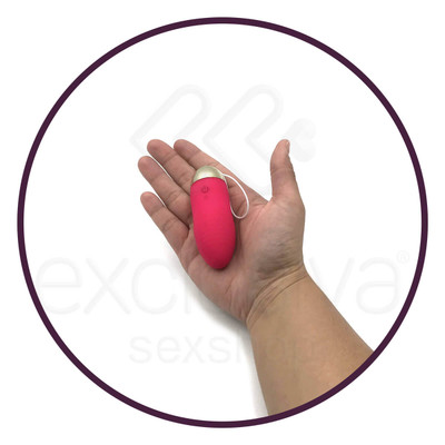 Foto 6 do produto Cápsula Vibratória Recarregável com 10 Modos de Vibração e Controle Via App - Dancing Genius | 8,2 x 2,8 cm | Disponível em 2 Cores