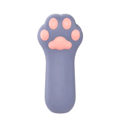 Foto 1 do produto Dedeira Estimuladora de Clitóris com Formato de Patinha em Silicone, Recarregável via Cabo USB e 10 Modos de Vibração - YY Horse | 7,5 x 3,5 cm
