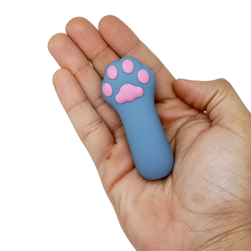 Dedeira Estimuladora de Clitóris com Formato de Patinha em Silicone, Recarregável via Cabo USB e 10 Modos de Vibração - YY Horse | 7,5 x 3,5 cm - 4