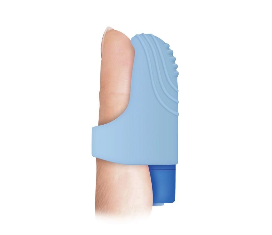 Dedeira Estimuladora de Clitóris e Bullet com 10 Modos de Vibração - Evolved Fingerlicious | 7,4 x 4,1 cm - 7