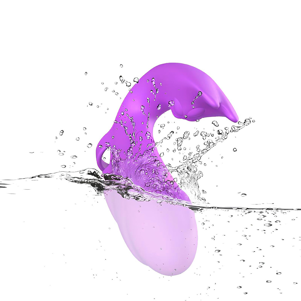 Dedeira Estimuladora de Clitóris e Ponto G com 7 Modos de Vibração - Dibe Abby | 9,3 x 3 cm | Disponível em 2 Cores - 4