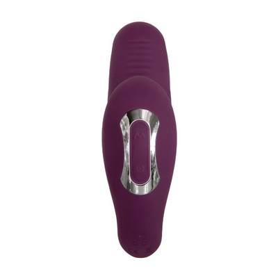 Foto 2 do produto Dedeira Estimuladora de Clítoris e Ponto G, Feita em Silicone com 8 Vibrações - Evolved Helping Hand | 9,9 x  3,6 cm