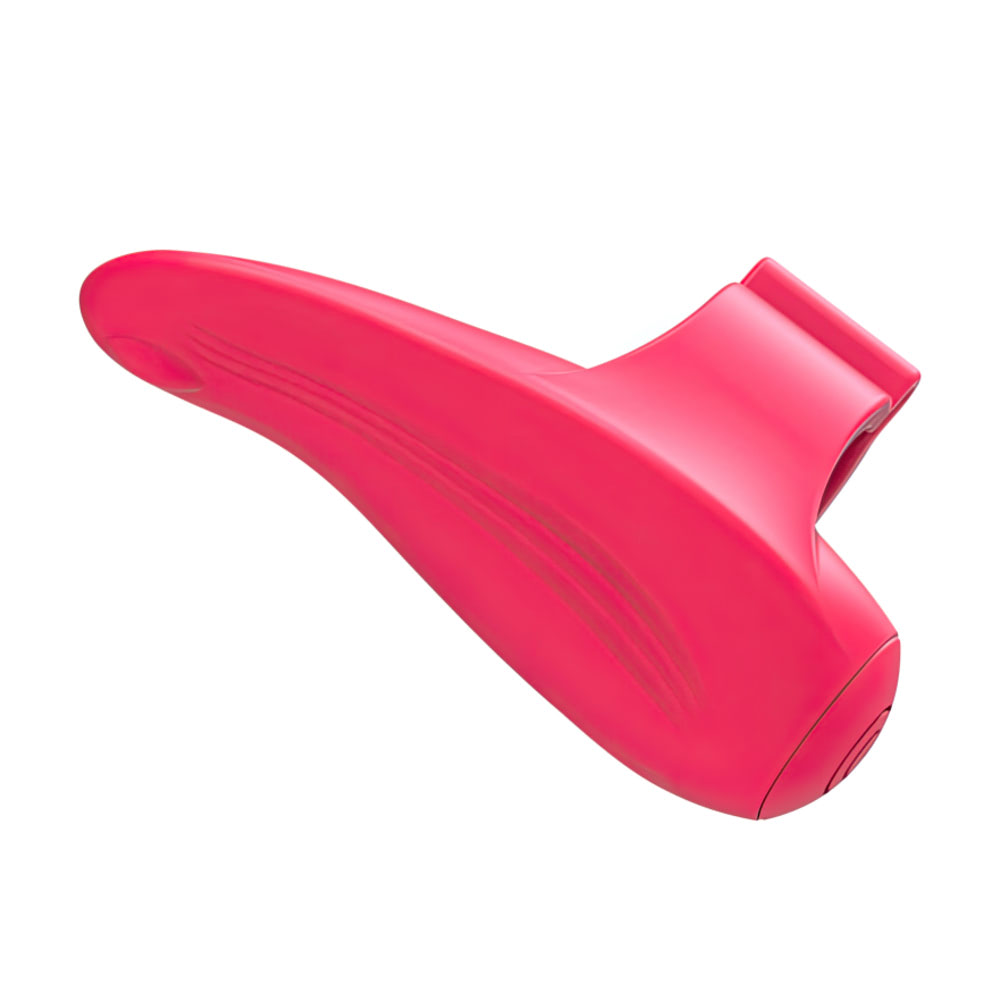 Dedeira Estimuladora de Clitóris e Ponto G em Silicone com Vibração - Magic | 6,8 x 3 cm | Disponível em 2 Cores - 7