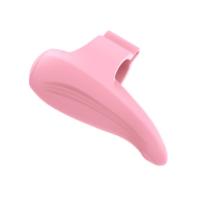 Foto 2 do produto Dedeira Estimuladora de Clitóris e Ponto G em Silicone com Vibração - Magic | 6,8 x 3 cm | Disponível em 2 Cores