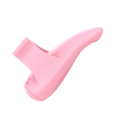 Foto 1 do produto Dedeira Estimuladora de Clitóris e Ponto G em Silicone com Vibração - Magic | 6,8 x 3 cm | Disponível em 2 Cores