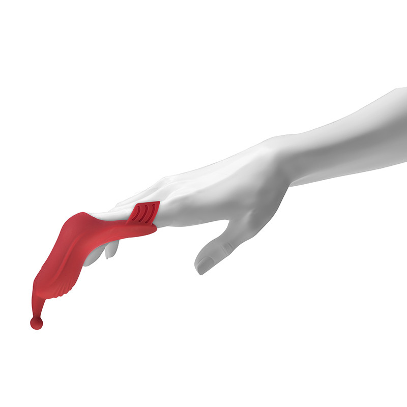 Dedeira Estimuladora de Clitóris Recarregável em Silicone com 10 Modos de Vibração - Adão & Eva Me Toca - 5