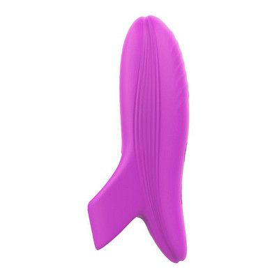 Foto 2 do produto Dedeira Estimuladora de Clitóris e Ponto G em Silicone com 9 Modos de Vibração e Recarregável - S-hande Dory | 4,8 x 3,1 cm | Disponível em 2 Cores