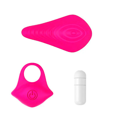Dedeira Estimuladora de Clítoris em Silicone com Vibração - S-Hande Ring | 6,6 x 3,5 cm | Disponível em 2 Cores