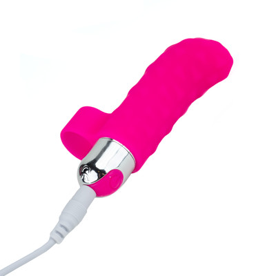 Foto 3 do produto Dedeira Estimuladora de Clitóris com Texturas Massageadoras e 10 Modos de Vibração - XXOO Picea Fingertip | Disponível em 2 Cores