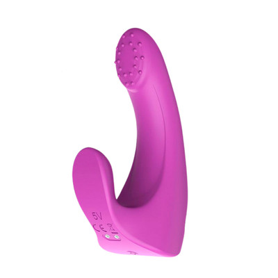Foto 2 do produto Dedeira Estimuladora de Ponto G e Clitóris com Cerdas Estimuladoras, Recarregável e 9 Modos de Vibração - S-hande Finger-Gun | Disponível em 2 Cores