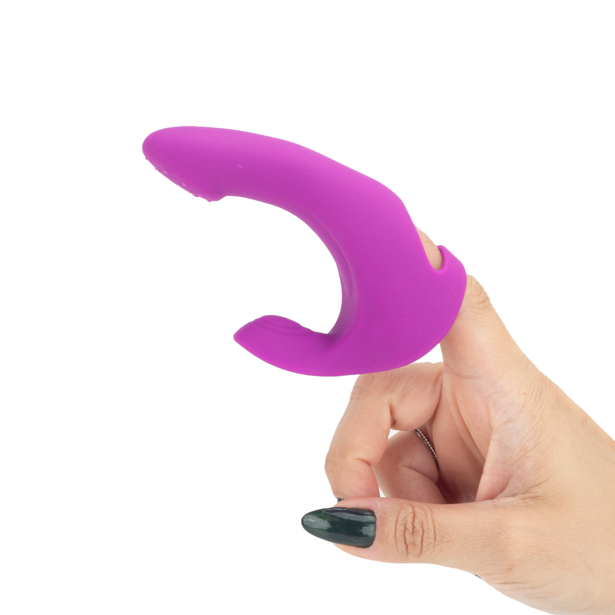 Dedeira Estimuladora de Ponto G e Clitóris com Cerdas Estimuladoras, 9 Modos de Vibração e Recarregável - S-hande Finger-Gun | Disponível em 2 Cores - 4