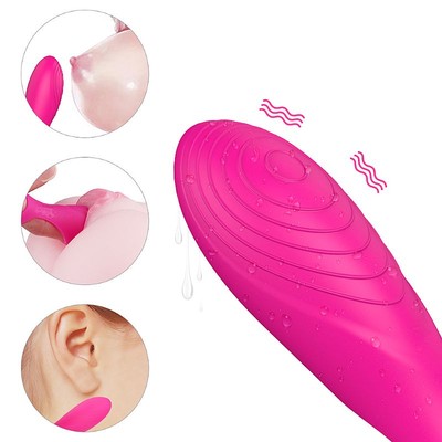 Foto 2 do produto Dedeira Estimuladora de Ponto G e Clitóris com Textura Estimuladora e Bullet - S-Hande Vicky | Disponível em 2 Cores