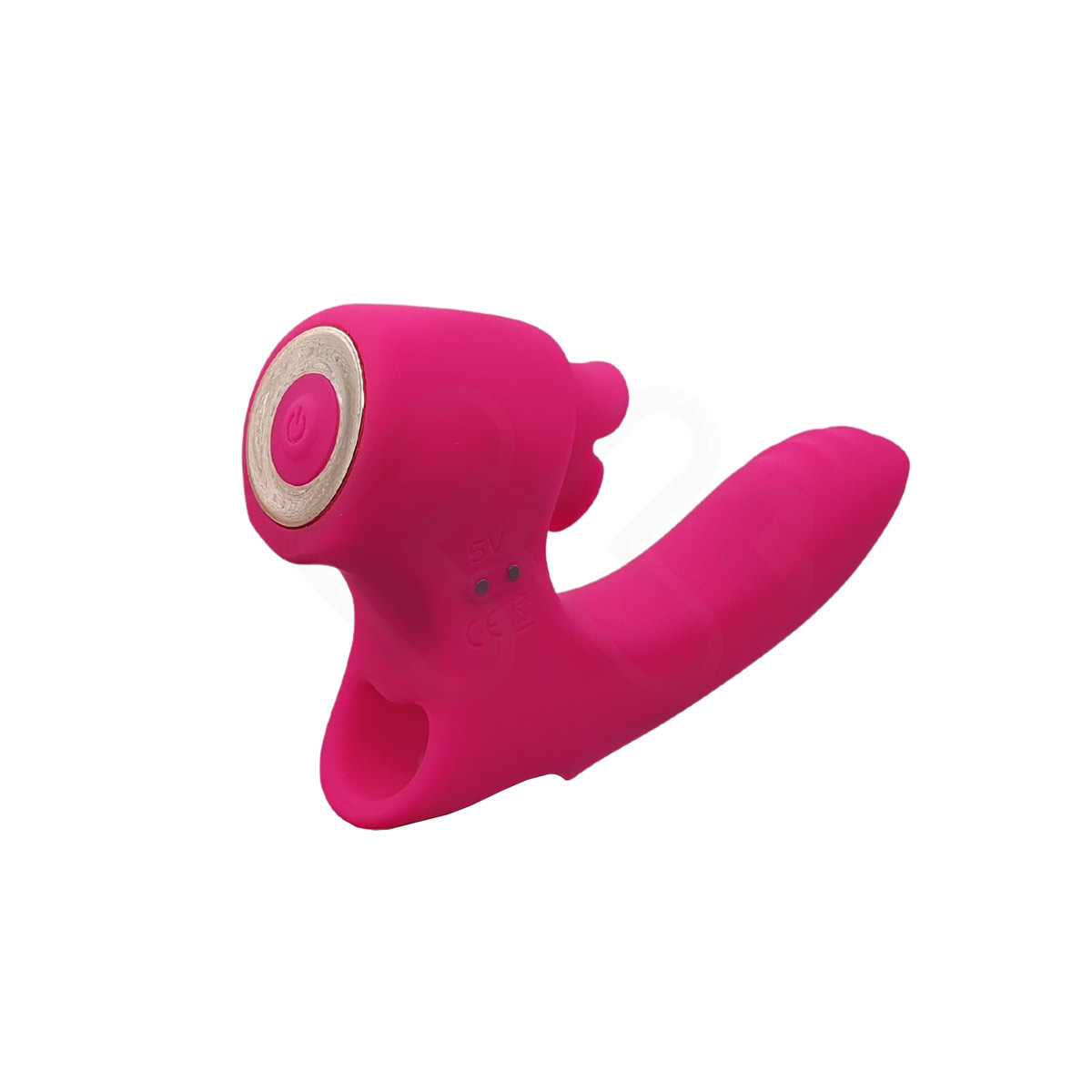 Dedeira Estimuladora de Ponto G e Clitóris com Língua Vibratória e 9 Modos de Vibração - S-Hande Devil's Kiss | 8,6 x 2,4 cm | Disponível em 3 Cores - 9