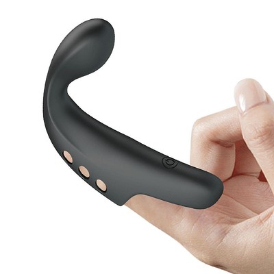Dedeira Estimuladora de Ponto G e Clitóris em Silicone com 10 Modos de Vibração, Recarregável e Resistente à água - Pretty Love Gorgon | 5 x 2 cm