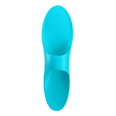 Foto 4 do produto Dedeira Estimuladora em Silicone Bi Compatível à Prova D'Água e 12 Modos de Vibrações - Satisfyer Teaser | 12 x 3,2 cm