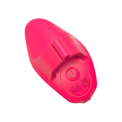 Foto 3 do produto Dedeira Estimuladora em Silicone com Cerdas Massageadoras, 12 Modos de Vibração e Recarregável - Magic | 5,7 x 3,5 cm | Disponível em 2 Cores